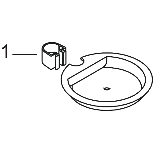 Hansgrohe Seifenschale Cassetta'S 28684000
