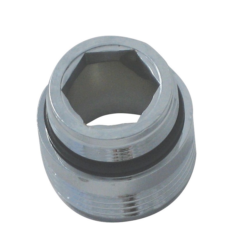 Kludi Anschlussnippel S-Auslauf, chrom 7565705-00