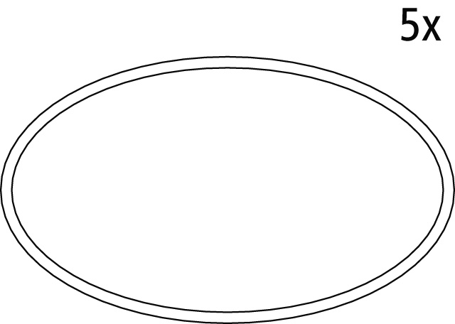 Kermi Set O-Ring für POINT Komplett-Duschboard (BA E90) 2535373