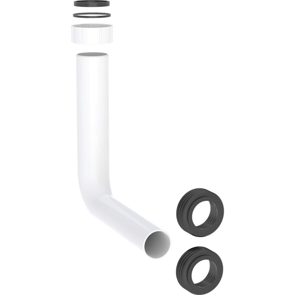 Geberit Spülbogen zu Monolith Sanitärmodul für Stand- und Wand-WC 242.390.11.1