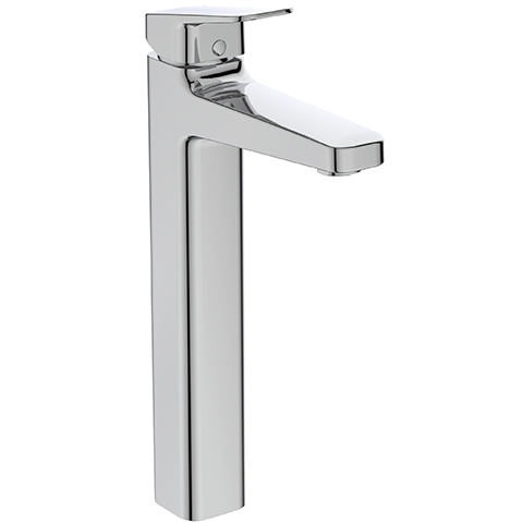 Ideal Standard Waschtischarmatur Ceraplan H250 ohne Ablaufgarnitur Ausladung 138mm BlueStart chrom BD237AA