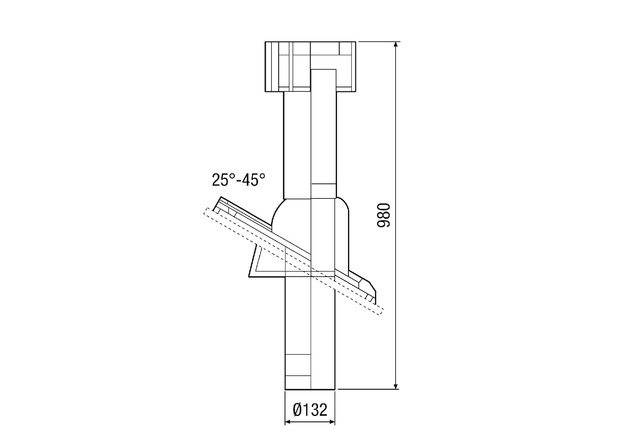 Maico Regenschutzgitter RG 125 für Dachhauben, Anschluss DN125 0151.0280