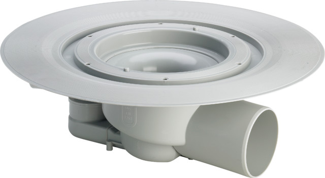 Viega Bodenablauf Advantix 4955.15 in 70mm Kunststoff grau 285050