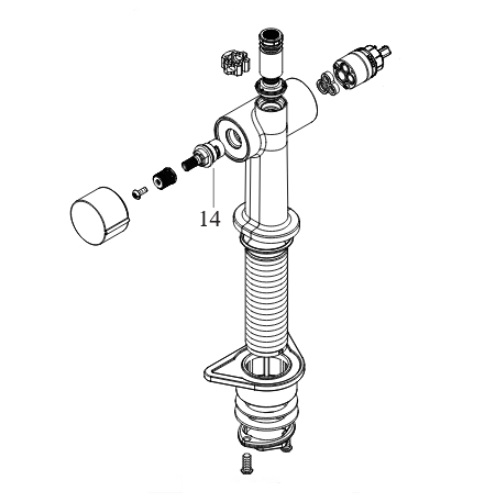 Hansgrohe Absperreinheit LL AV M16x1 CR 93658000