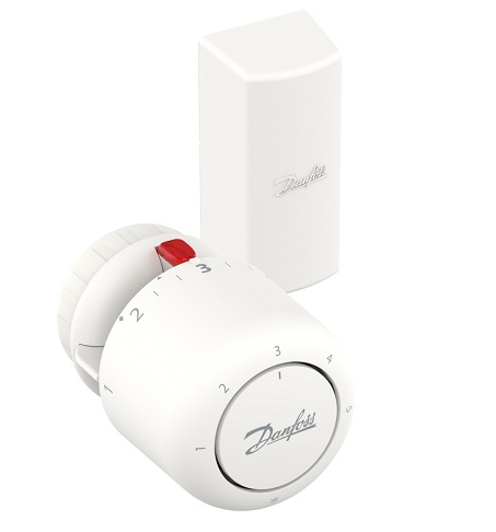 Danfoss Thermostatkopf Aero RA Click gasgefüllt, Fernfühler 0-2m, Frostschutz 015G4592