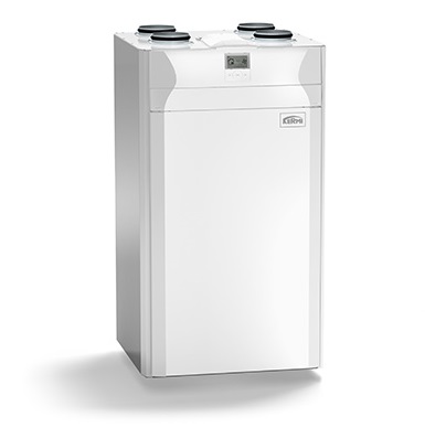 Kermi x-well S370 E Wohnraumlüftungsgerät mit Enthalpie-Wärmetauscher Y1101370005K