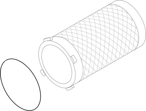 Bosch / Buderus Wassersieb DN32 8733702119