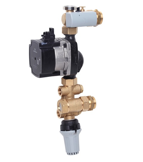 Danfoss Kompakt-Mischergruppe FHM-C1 für Fussbodenheizung mit drehzahlgeregelter Pumpe 088U0094