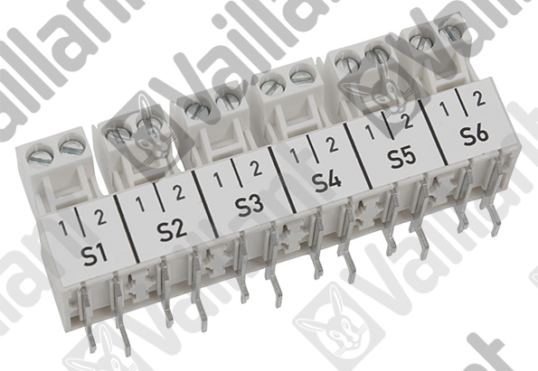 Vaillant Steckverbinder Set S1,S2,S3,S4,S5,S6 für VR 71 0020238239