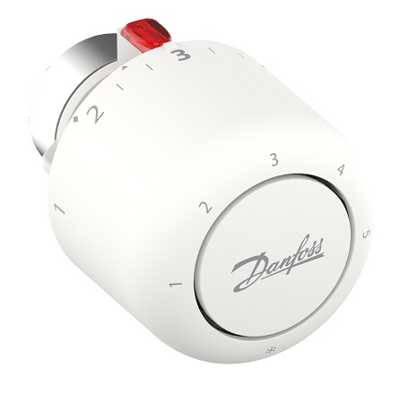 Danfoss Thermostatkopf Aero RA/VL gasgefüllt, Serviceelement mit eingebautem Fühler 015G4550