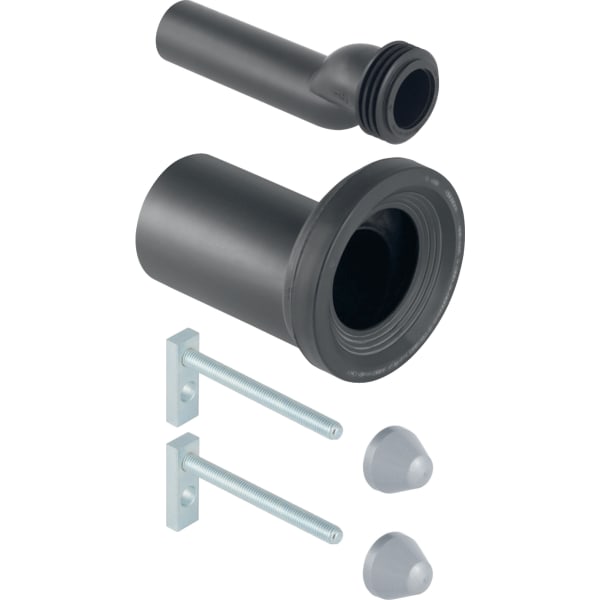 Geberit Anschlussset für Wand-WC mit Befestigungsmaterial etagiert, d90/45 405.116.00.1