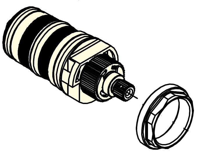 HSK Thermostatkartusche E98541-KT58-1