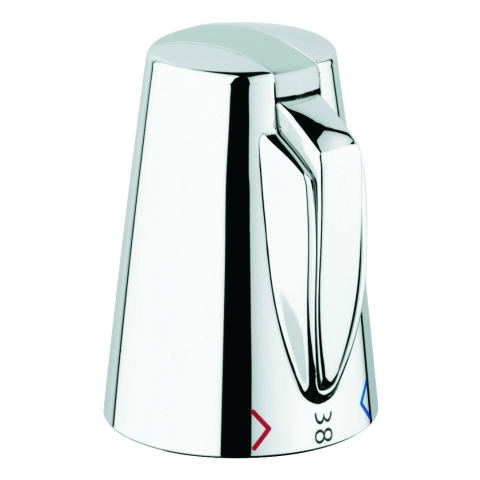 Grohe Temperaturwählgriff Chiara für UP/AP-Thermostatmischer chrom/mattchrom 47692IP0