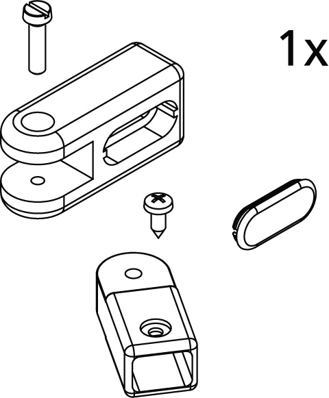 Kermi Set Stabilisierung Wand für LI SFR/LLI SNR/LLI ETR/LLI T55LI SFNLI SFWLI EOR/LLI ORD 2539305