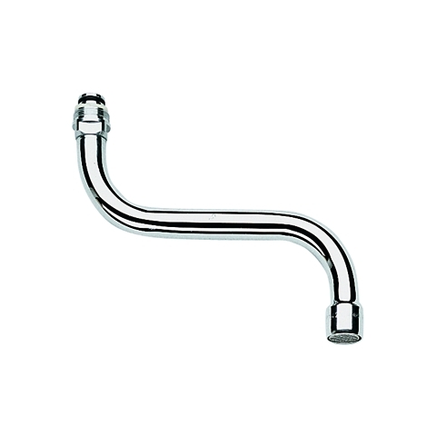 Grohe S-Auslauf Ausladung: 150mm für Küchen-Wandbatterien chrom 13052000