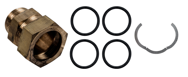 Wolf Anschluss-Set Wellrohr DN32 G 1¼" für Hauseinführungen 2075292
