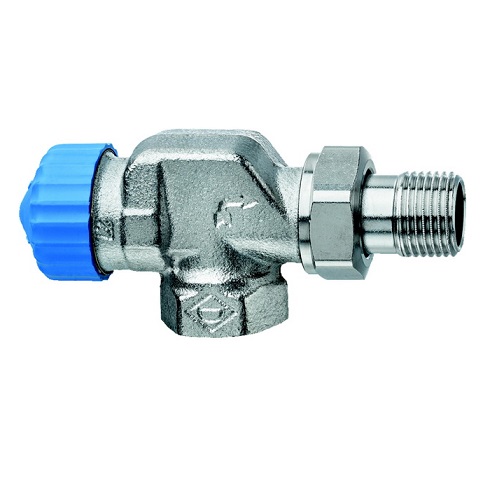 Heimeier Thermostatventil Axialform 1/2" Einrohr, DN15 2245-02.000