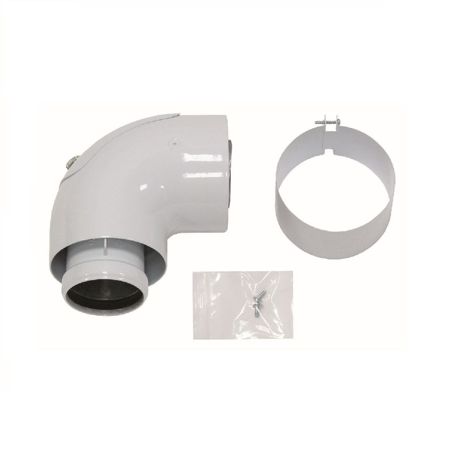 Vaillant Revisionsbogen 90 Grad turboTEC 60/100mm konzentrisch, Alu 303836