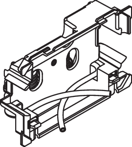 HEWI Hebelblock Spülkasten System S 50, für Spülkasten OLI120 Plus mit manueller Spülauslösung S50.02.01000, S50.02.01100 oder S50.02.01200 (ab 12/2016) 66260