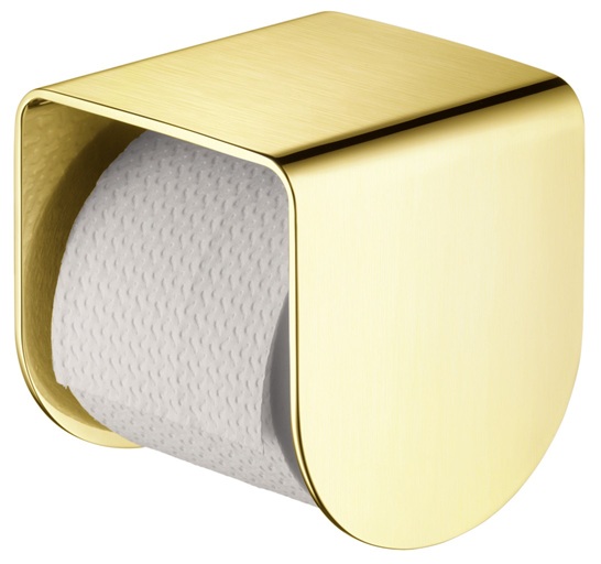 Hansgrohe Papierrollenhalter Axor Urquiola brushed gold optik 42436250