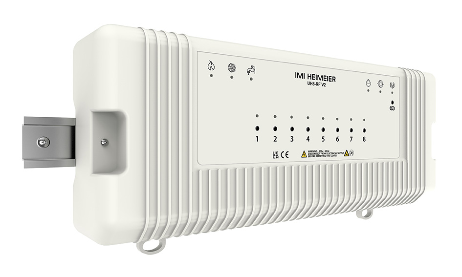 Heimeier UH8-RF V2 Klemmleiste, Funk für 8 Zonen, 230V 1500-00.008