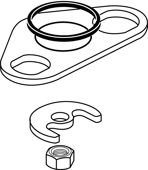 Ideal Standard Anschluss-Set für Kombi B960660NU
