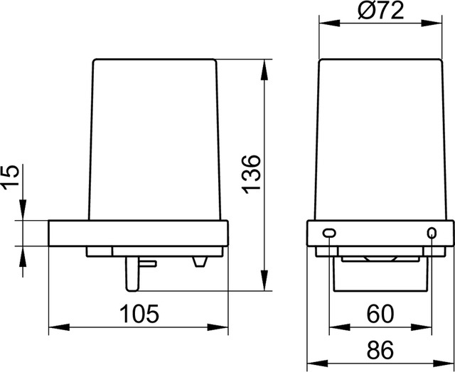 Keuco Lotionspender Edition 11, Echtkristall-Glas, schwarz-matt 11152379000
