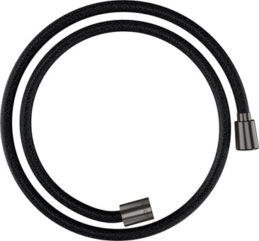 Hansgrohe Textilbrauseschlauch Axor 1250mm mit konischer/zylindrischer Mutter brushed black chrom 28227340