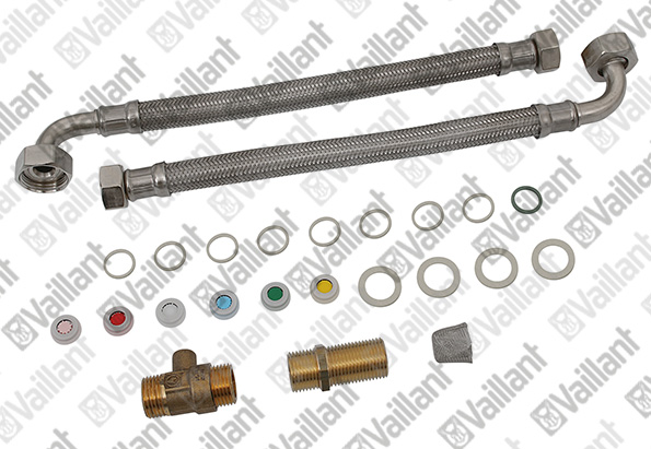 Vaillant Wasseranschluss-Set & Mengenbegrenzung für Gas-Durchlaufwasserheizer MAG 11&14-2/0 111956