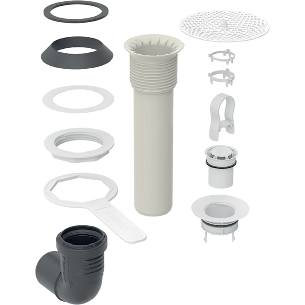 Geberit Ablaufset für Urinal Narva gespülter Betrieb 244.968.00.1