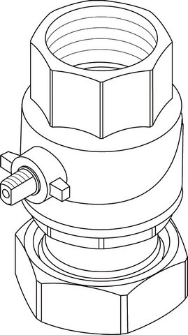 Bosch Kugelhahn DN40 Pumpe 87185320590