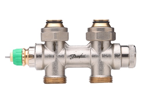 Danfoss dynamischer VHS-DV Fühler rechts oder links Durchgang, Ventileinsatz im VL für Heizkörper mit 3/4" 013G7879