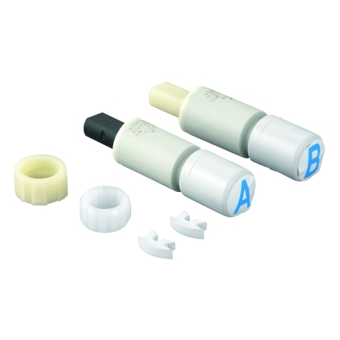 Grohe Stoßdämpfer für Bau Keramik WC-Sitz mit Soft Close Funktion weiß 49528000