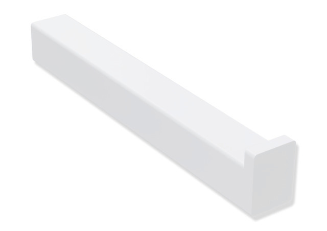 HEWI Reservepapierhalter, Edelstahl, weiß tiefmatt 900Q21.00360 DX