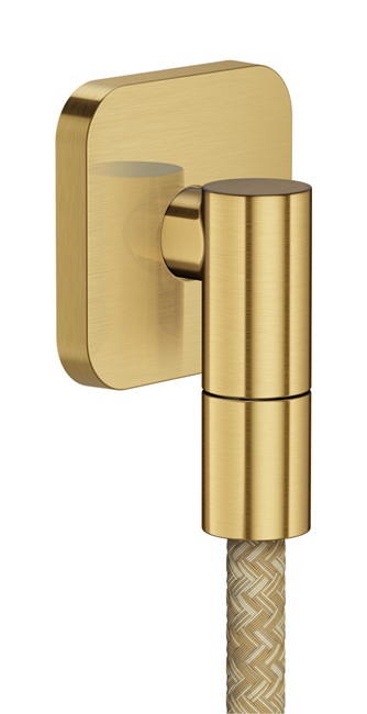 Hansgrohe Wandanschluss Axor Wall outlet Fine softsquare G 1/2" brushed gold optik 36739250