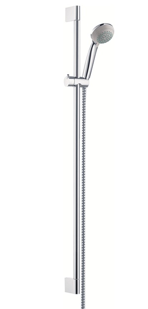 Hansgrohe Brauseset Crometta 85 Mono mit Brausestange 900mm, Chrom 27729000