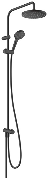 Hansgrohe Showerpipe 200 1 jet Vernis Blend Reno mattschwarz 26272670