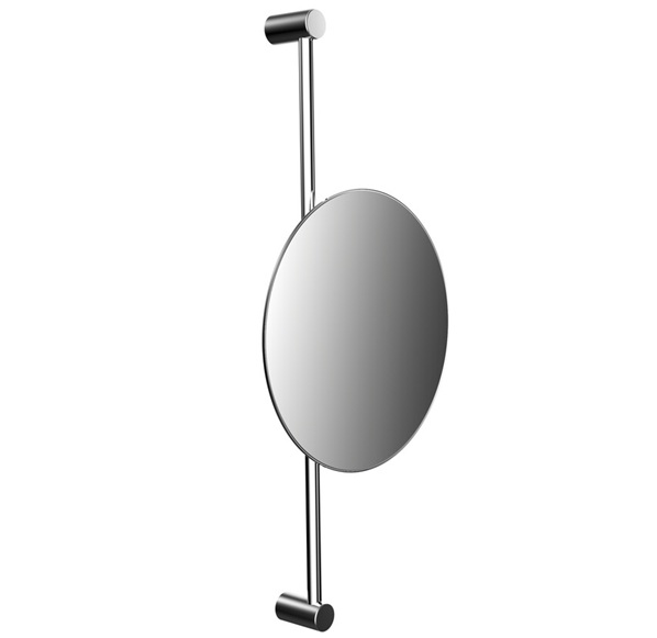 Emco Kosmetikspiegel Pure 3-fach, höhenverstellbar D=200mm, chrom 109400114