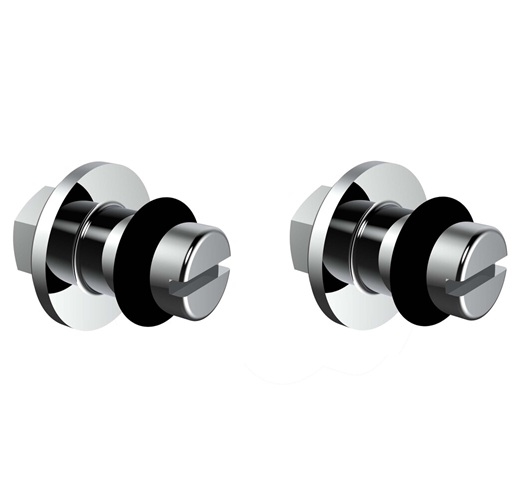 Emco Trägerset Asis Lichtspiegelschrank PureTrägerset für Glasböden 00098 979700098
