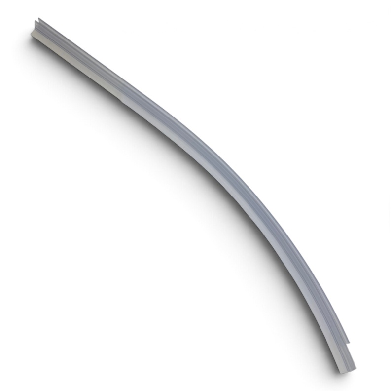 HSK Wasserabweisprofil, gebogen, Rechts, Transparent, 6mm Glas, Runddusche 4-teilig E100059-6-4-R-99
