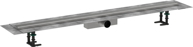 Hansgrohe Komplettset RainDrain Compact 1200mm für Standardinstallation gebürstet edelstahl 56184800