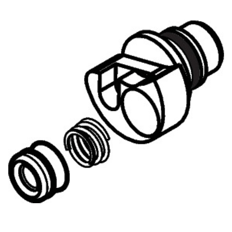 Hansgrohe Verteiler Axor Montreux Wannenarmatur Aufputz 98591000