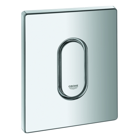 Grohe Abdeckplatte chrom, mit Drucktaste 42380000
