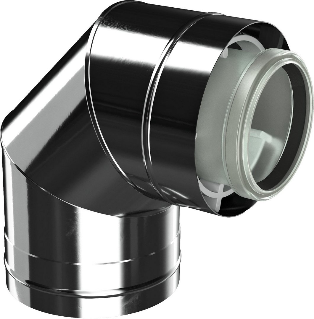 Bosch Bogen konzentrisch d: 80/125, 87 Grad Edelstahl Abgaszubehör FC-CE80-87 7738112700