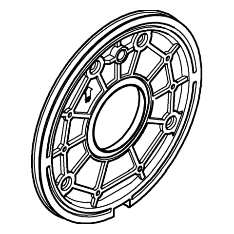 Grohe Montageplatte für Einhandmischer-Fertigmontagesets 48439000