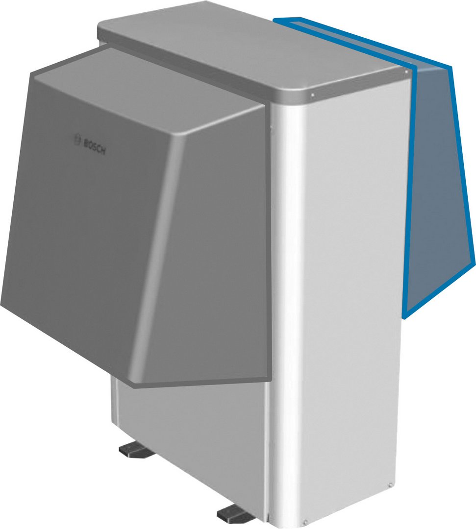 Bosch Schallhaube bis 17kW Ansaugung zur Schallreduzierung für Luftwärmepumpen 8733709042