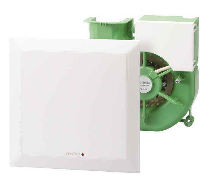 Helios ELS-V 100 Ventilatoreinsatz mit Fassade V = 100 cbm/h 08132