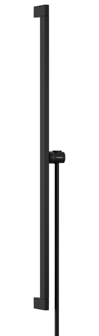 Hansgrohe Brausestange Unica E Puro 900mm mit Easy Slide Handbrausehalter und Schlauch 1600mm schwarzmatt 24403670