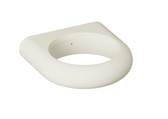HEWI Halter Serie 801, Polyamid, matt, für Becher 801.04B020, reinweiß 801.00B100 99
