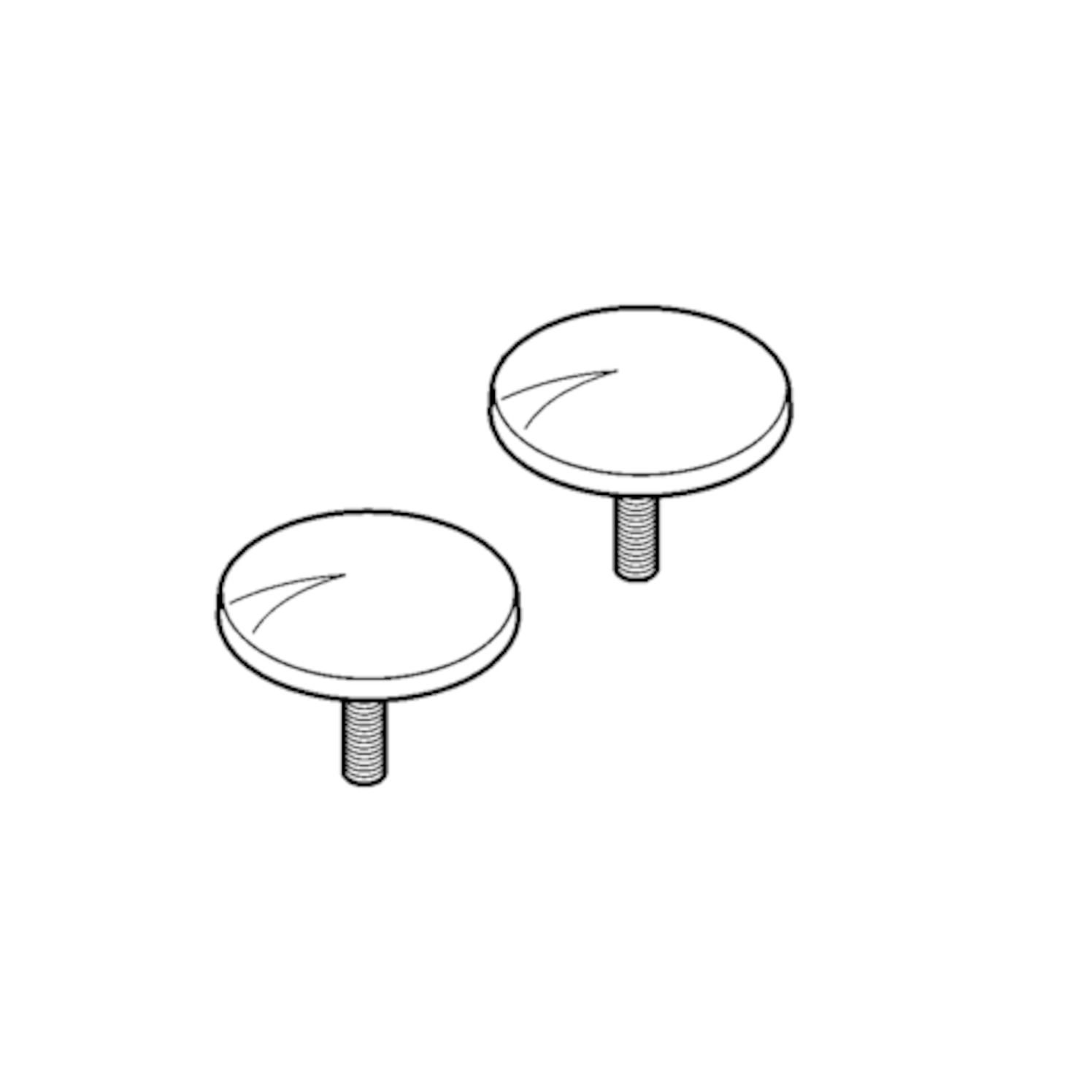 Kludi Schrauben-Set chrom 7615605-00